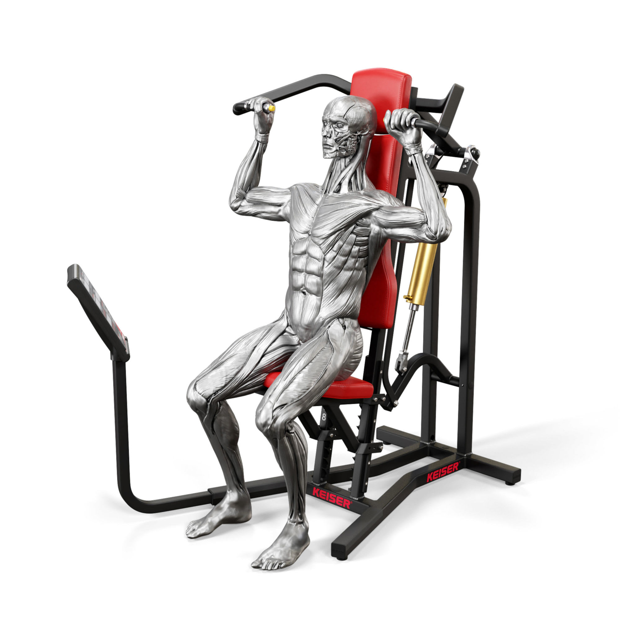 Keiser Air250 Military Press