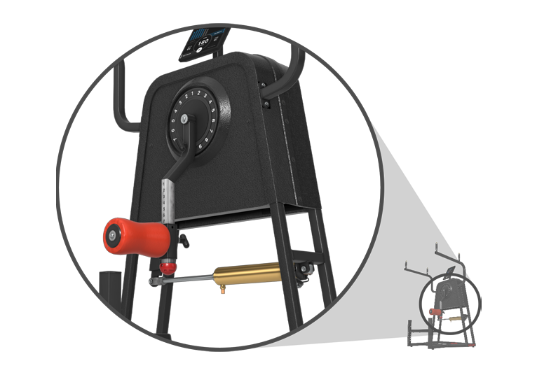 Keiser A400 Hip debout