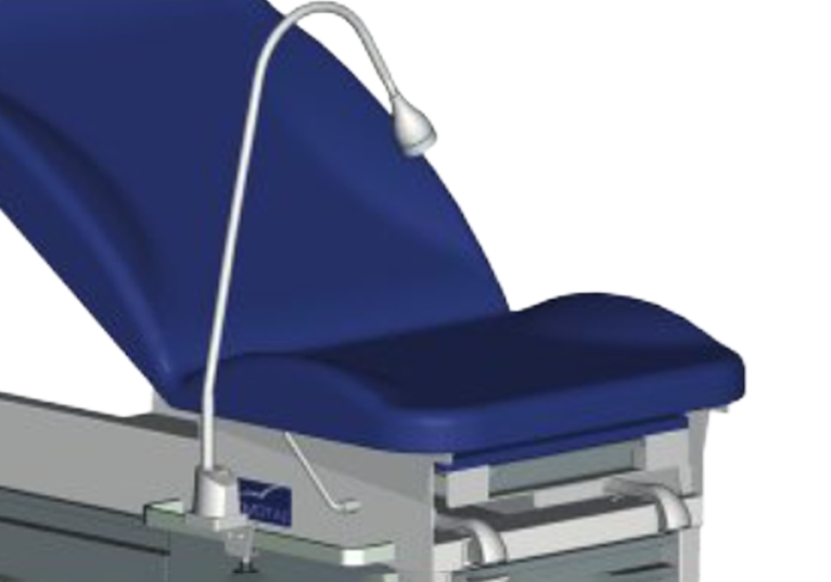 Lamphouder passend op rail voor Kompact onderzoekstafel - 1 st