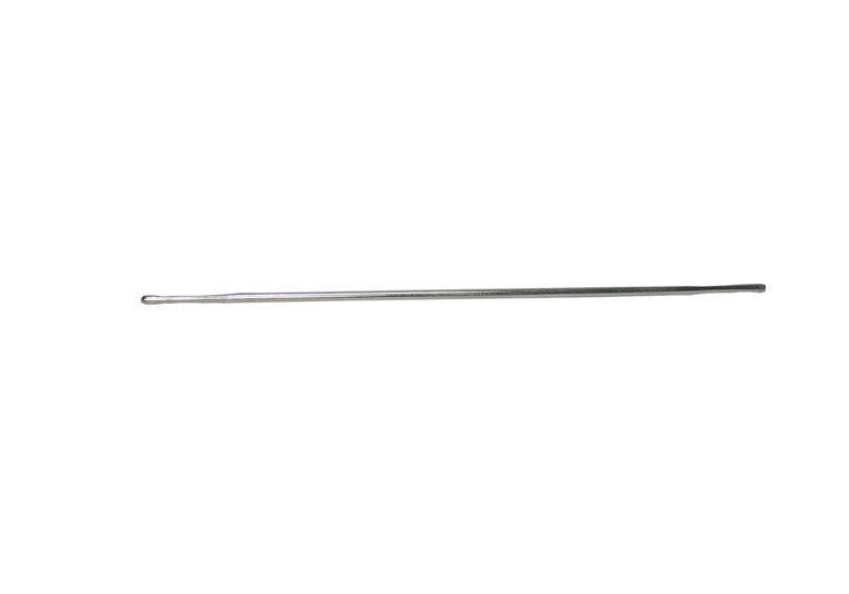 Stylet boutonné 14 cm en métal - jetable - stérile - 50 pcs