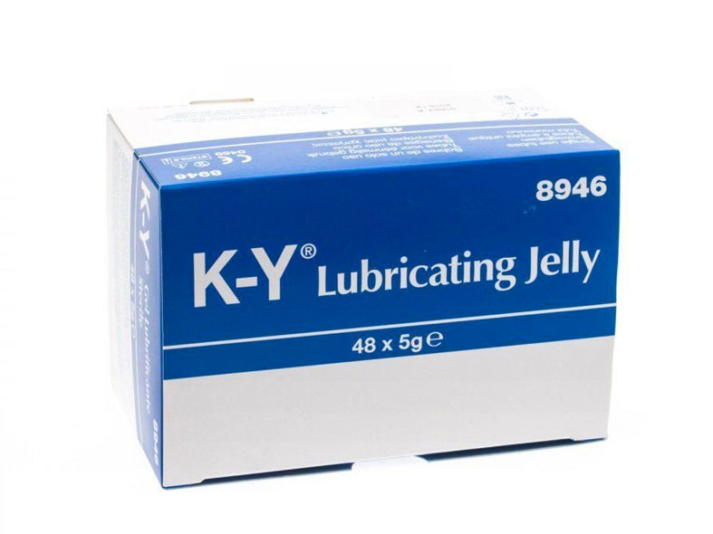 Lubrifiant - gel K.Y. - monodose 5 gr - 1 x 48 pcs