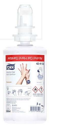 Premium vloeibare alcohol voor handdesinfectie - S4 - 6 x 1000 ml