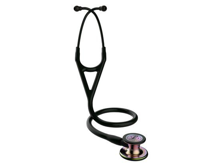 3M™ Littmann® Cardiology IV™ stethoscoop - zwart - regenboog - zwart - 1 st